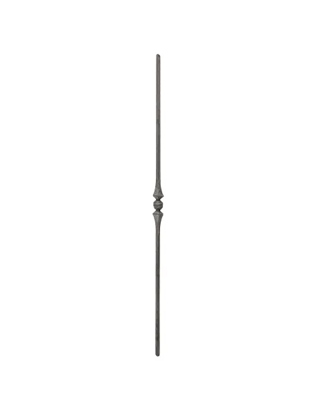Barreau en acier carré 14 mm - hauteur 1 mètre - SF08091
