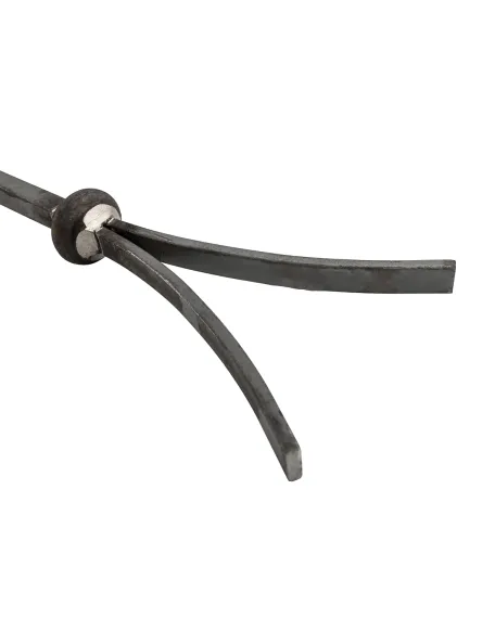 Barreau fer forgé pour clôture H1200 mm - acier carré 14 mm
