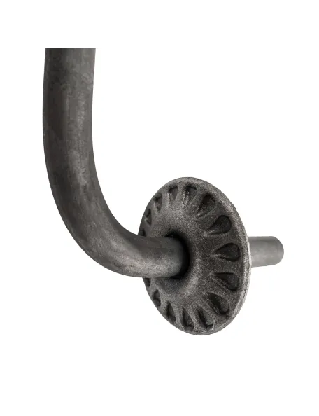 Barreau fer forgé coudé H1200 mm
