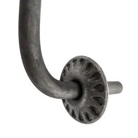 Barreau fer forgé coudé H1200 mm