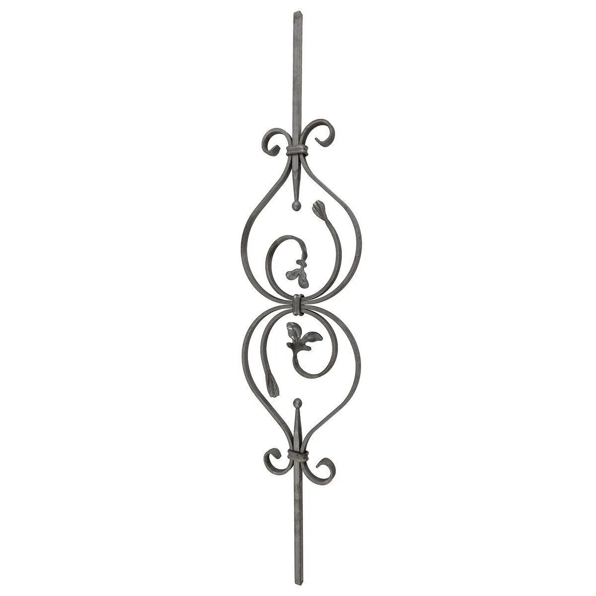 Barreau fer forgé H950 carré 12 - SF07251