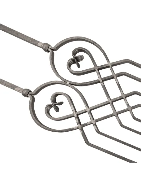 Barreau fer forgé ornement H1100 carré 12