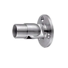 Support mural articulé inox pour main courante Ø 42.4 mm