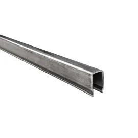 Parclose acier brut 12x19 mm