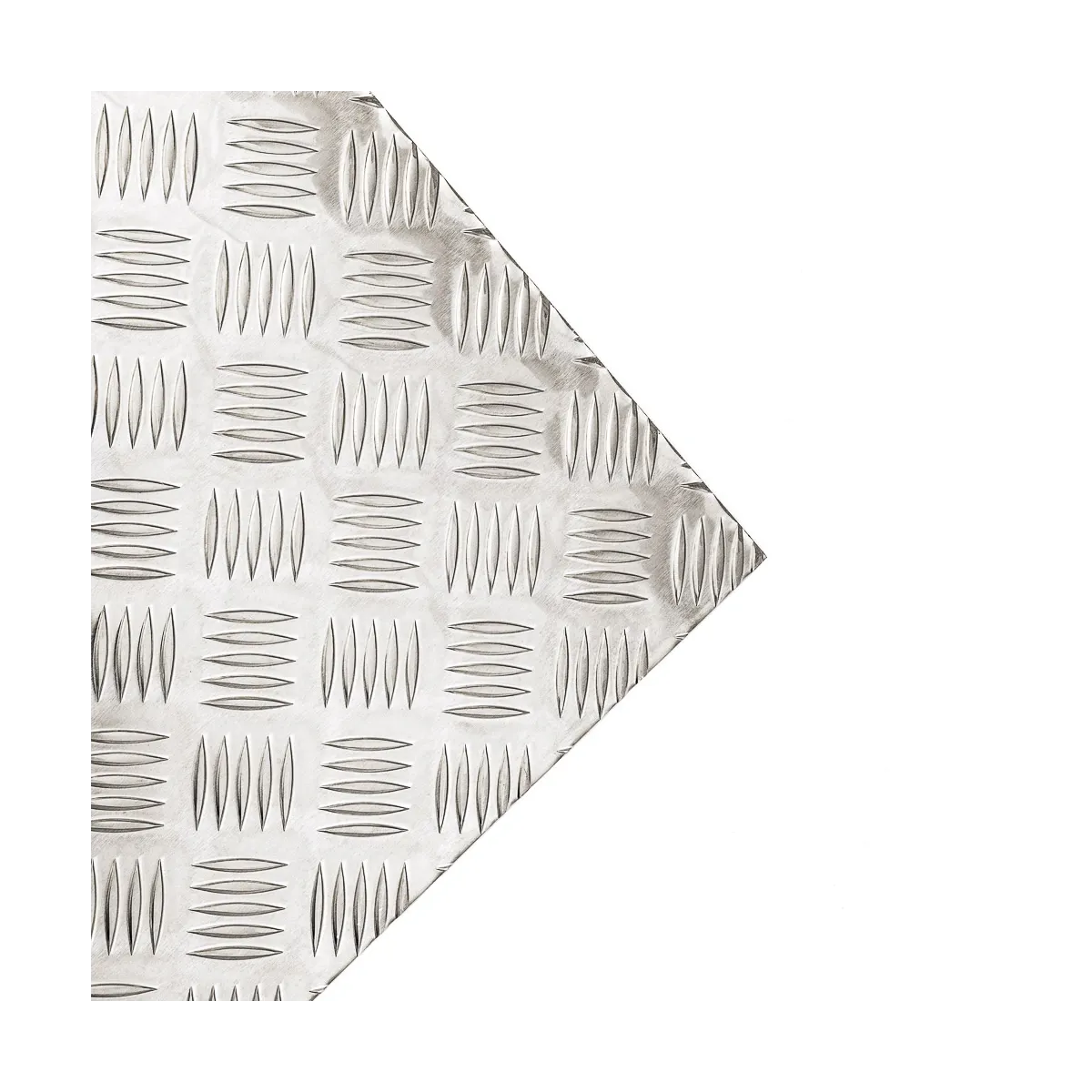 Tôla alu à damier 500x500 mm