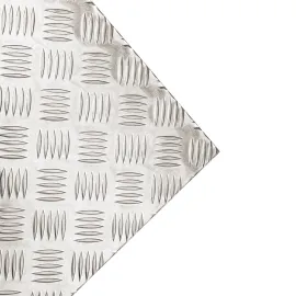 Tôla alu à damier 500x500 mm