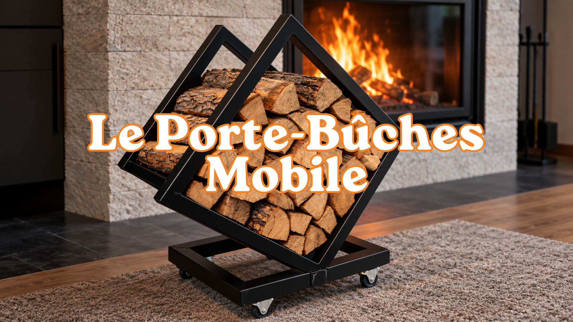 Tuto DIY : fabriquer un porte bûches d’intérieur 